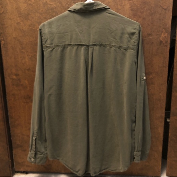 Green Athleta Button-down - Picture 4 of 4